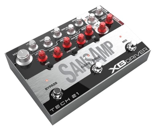 Amazon | TECH21 SANSAMP ベースギター エフェクター DI XB DRIVER